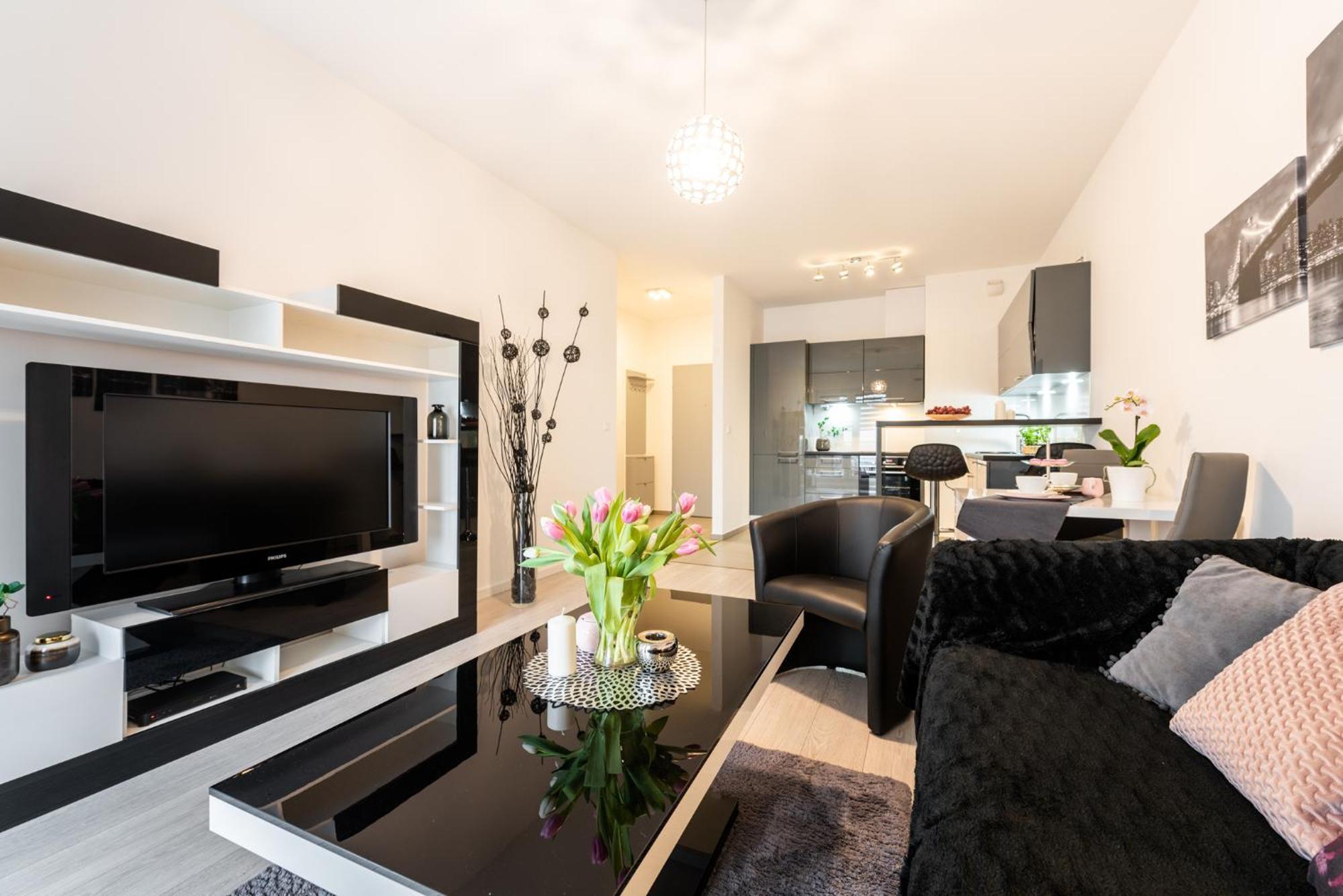 Apartamenty Tespis - Francuska Atal Park II Katovice Exteriér fotografie